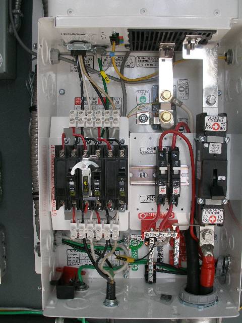 Magnum mini panel wiring.